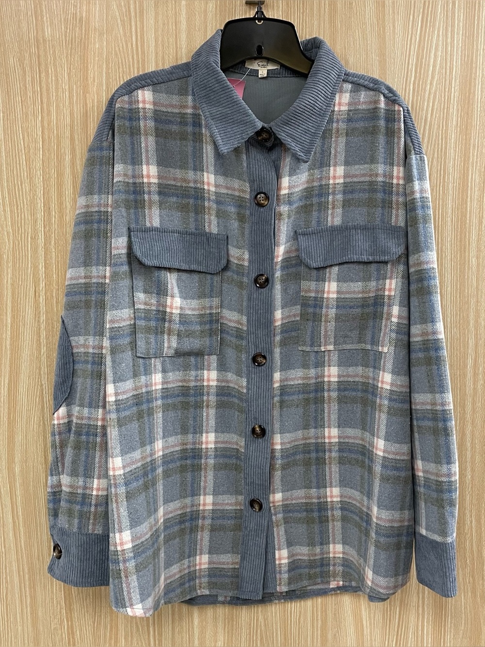 Easel Blue Top Size L